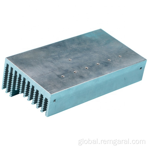 Extrusion Aluminum Heatsink cnc machining for extrusion aluminum welding heatsink Manufactory